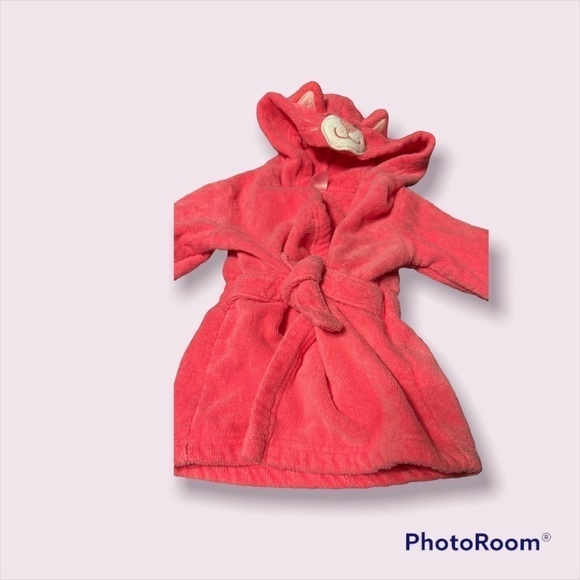 CARTER’S PINK ROBE 0-9 MONTHS INFANT ROBE - Picture 5 of 6